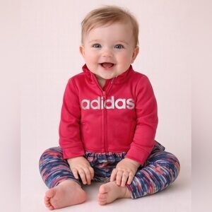 Adidas Baby Girl Track Set (6 Months, NWT)